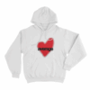 Average Love Unisex Hoodie White