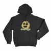 Average Smile Unisex Hoodie Black
